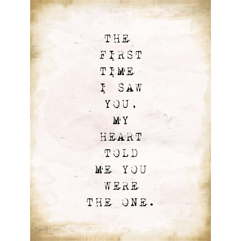 Trinx Heart Secrets On Canvas Print | Wayfair